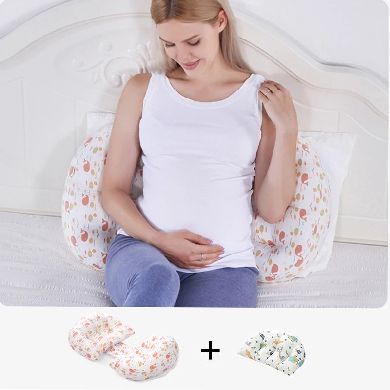 Cotton Waist Maternity Pillow for Pregnant Women 