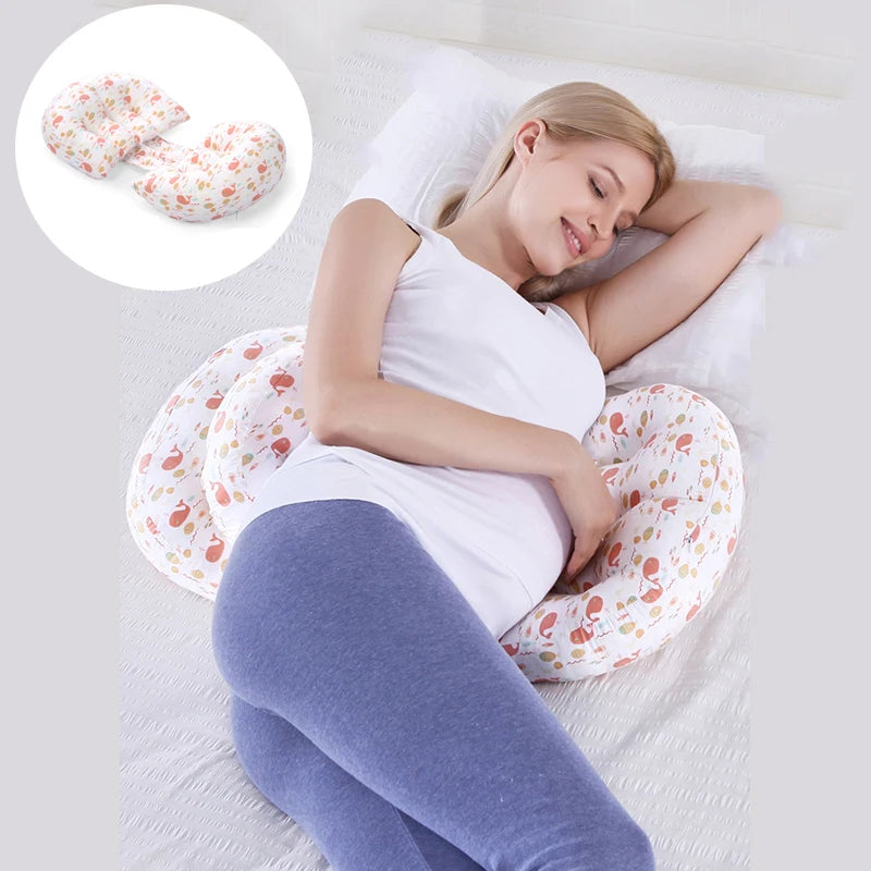 Cotton Waist Maternity Pillow for Pregnant Women 