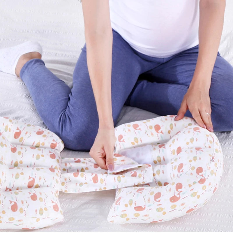 Cotton Waist Maternity Pillow for Pregnant Women 